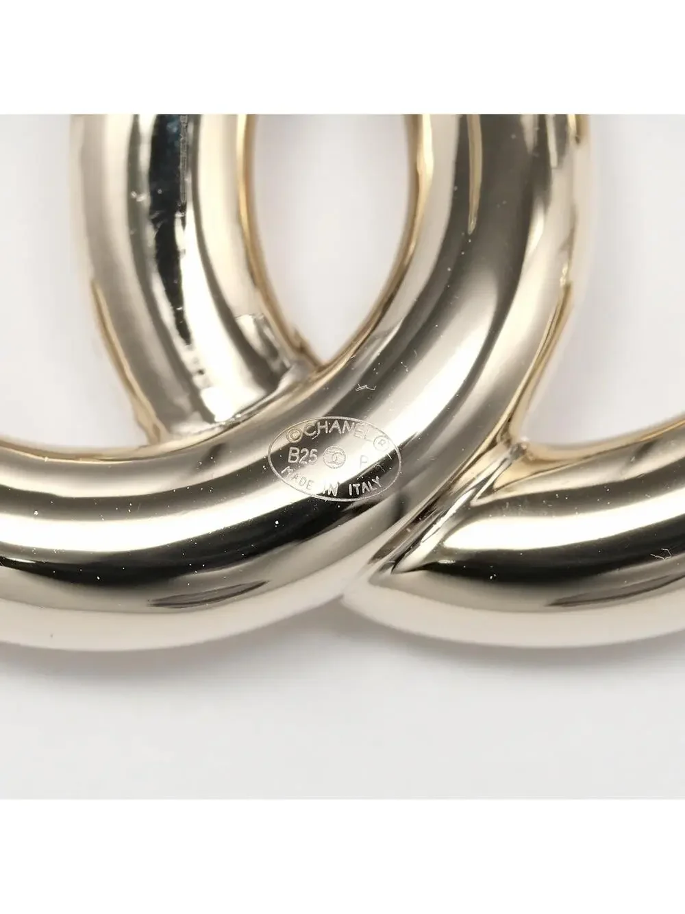 Chanel Cc Logo Earrings Metal #357846C10B
